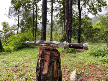 10 Inch Digger knife| Balance oil tempered Knife | Ready to use hand forged knives/Knife | Fixed blade Full Tang Knife